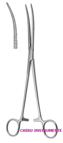 CRAFOORD Bronchusklemme, 18,5cm CRAFOORD Bronchusklemme, 18,5cm