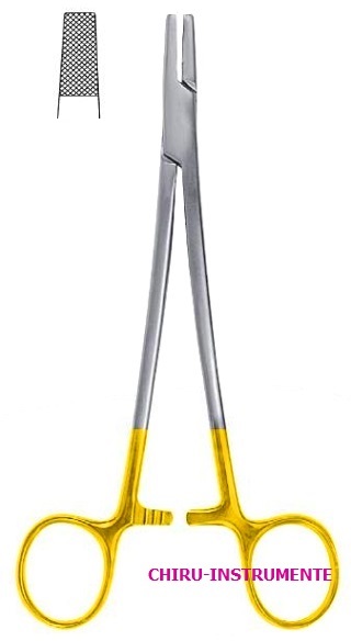 HARTMETALL (TC) DRAHTHALTEZANGE, gerade, Maul, 20cm