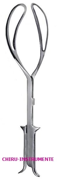 KIELLAND obstetrical forceps, 41 cm (16 ¼") KIELLAND obstetrical forceps, 41 cm (16 ¼")