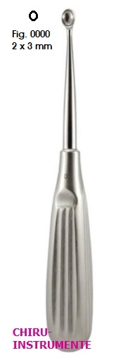 VOLKMANN, scharfer Löffel, Fig. 0000, 17 cm VOLKMANN, scharfer Löffel, Fig. 0000, 17 cm