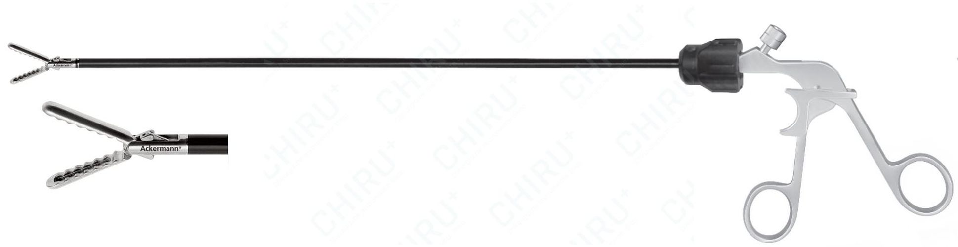 Wellengreifer mit Schieberhandgriff, doppelbeweglich, Ø 5 mm, 360 mm Wellengreifer mit Schieberhandgriff, doppelbeweglich, Ø 5 mm, 360 mm