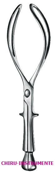NAEGELE obstetrical forceps, 40 cm (15 ½") NAEGELE obstetrical forceps, 40 cm (15 ½")