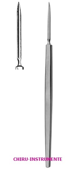 DEUTSCHMANN cataract knife, 13 cm (5")