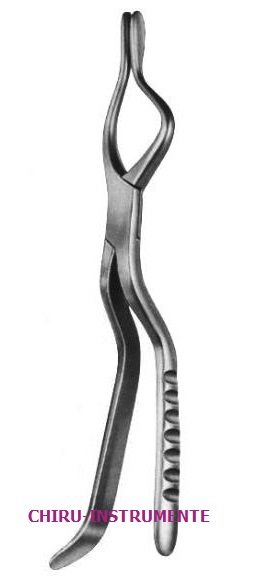 ROWE disimpaction forceps, for adults, right, 24 cm (9 ½")