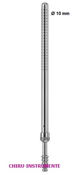 POOLE aspiration tube, 30 Fr (10 mm), 30.5 cm (12 ¼"), straight POOLE aspiration tube, 30 Fr (10 mm), 30.5 cm (12 ¼"), straight