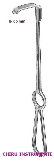 OBWEGESER Weichteilhaken, abgebogen, 16x5mm, 22cm OBWEGESER Weichteilhaken, abgebogen, 16x5mm, 22cm