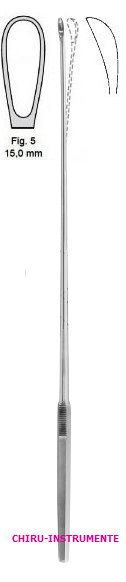 LUER-KOERTE Gallensteinlöffel, Fig. 5, 32 cm LUER-KOERTE Gallensteinlöffel, Fig. 5, 32 cm