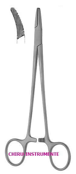 MAYO-HEGAR Nadelhalter, gebogen, 16cm
