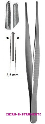 DEBAKEY-ATRAUMA forceps, 3, 5 mm,  40 cm (15 ½")