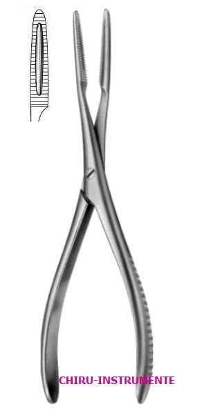SEQUESTER forceps, 20 cm (8"), straight