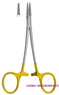 HALSEY Nadelhalter,kreuzgerieft, 11,5 cm, Hartmetall (TC), für Linkshänder HALSEY Nadelhalter,kreuzgerieft, 11,5 cm, Hartmetall (TC), für Linkshänder