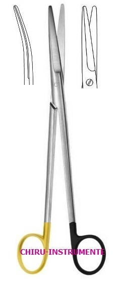 MAYO Schere,gebogen, 14,5 cm,Hartmetall (TC), Supercut (SC) MAYO Schere,gebogen, 14,5 cm,Hartmetall (TC), Supercut (SC)