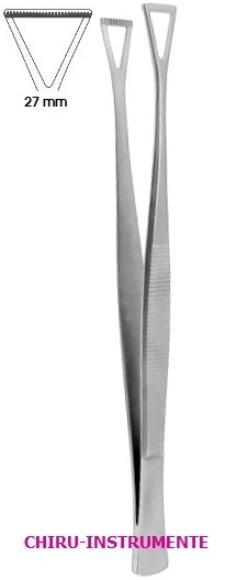 COLLIN-DUVAL Fasspinzette, Fig. 3/27mm, 20cm