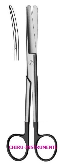 Chirurgische Schere,gebogen, st./st., 10,5 cm,Supercut (SC)