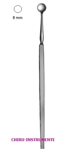 BUNGE Exenterations Löffel, scharf, Fig.1, 8mm, 13cm BUNGE Exenterations Löffel, scharf, Fig.1, 8mm, 13cm