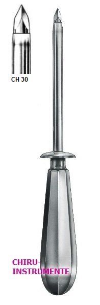 NELSON Trokar, Charr.30, Ø 10 mm, 21 cm