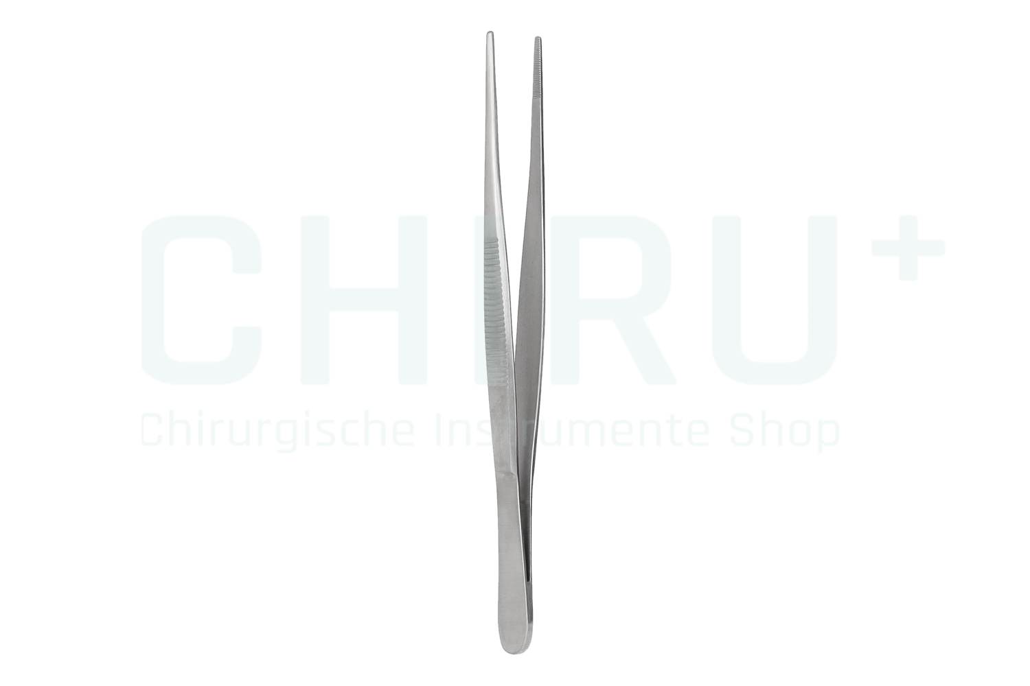 Anatomische Pinzette, 14,5 cm, gerieft, schmal