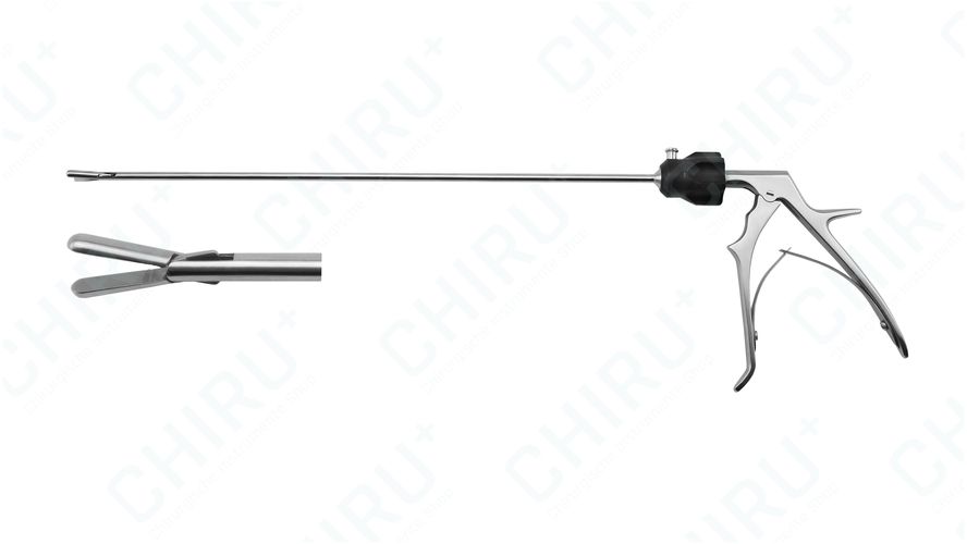 Endoskopische Clip Entfernzange, schwarz (ML/L), Townsend Griff, 280 mm Ø 5 mm für Polyclips™