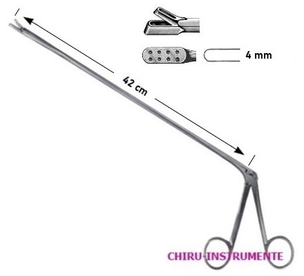 YEOMANN biopsy forceps, 42 cm (15")