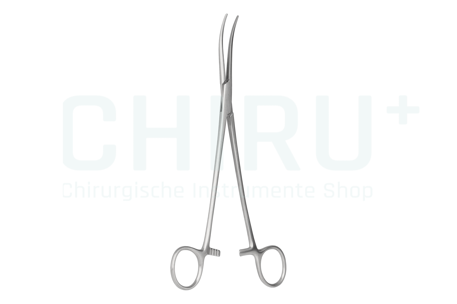 ROBERTS Gefäßklemme, gebogen, 22cm ROBERTS Gefäßklemme, gebogen, 22cm