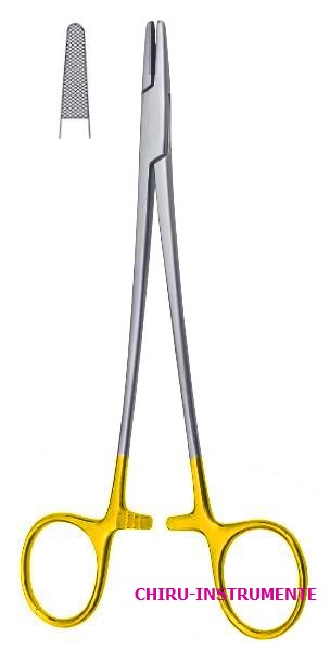 MAYO-HEGAR Nadelhalter, kräftiges Modell, 18 cm, Hartmetall (TC)