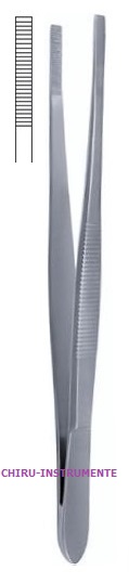 STILLE dissecting forceps, 20 cm (8"), serrated