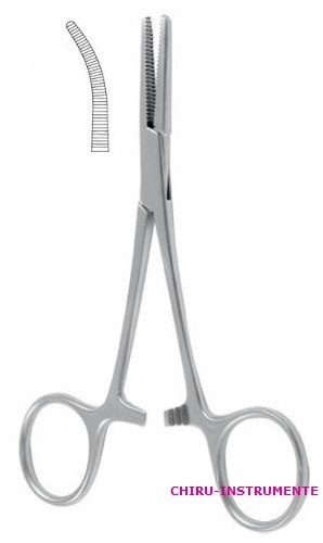 SPENCER WELLS Gefäßklemme, gebogen, 13cm SPENCER WELLS Gefäßklemme, gebogen, 13cm