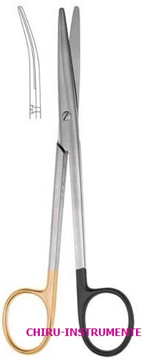 MAYO- LEXER Präperierschere, gebogen, 16 cm, Hartmetall (TC) MAYO- LEXER Präperierschere, gebogen, 16 cm, Hartmetall (TC)