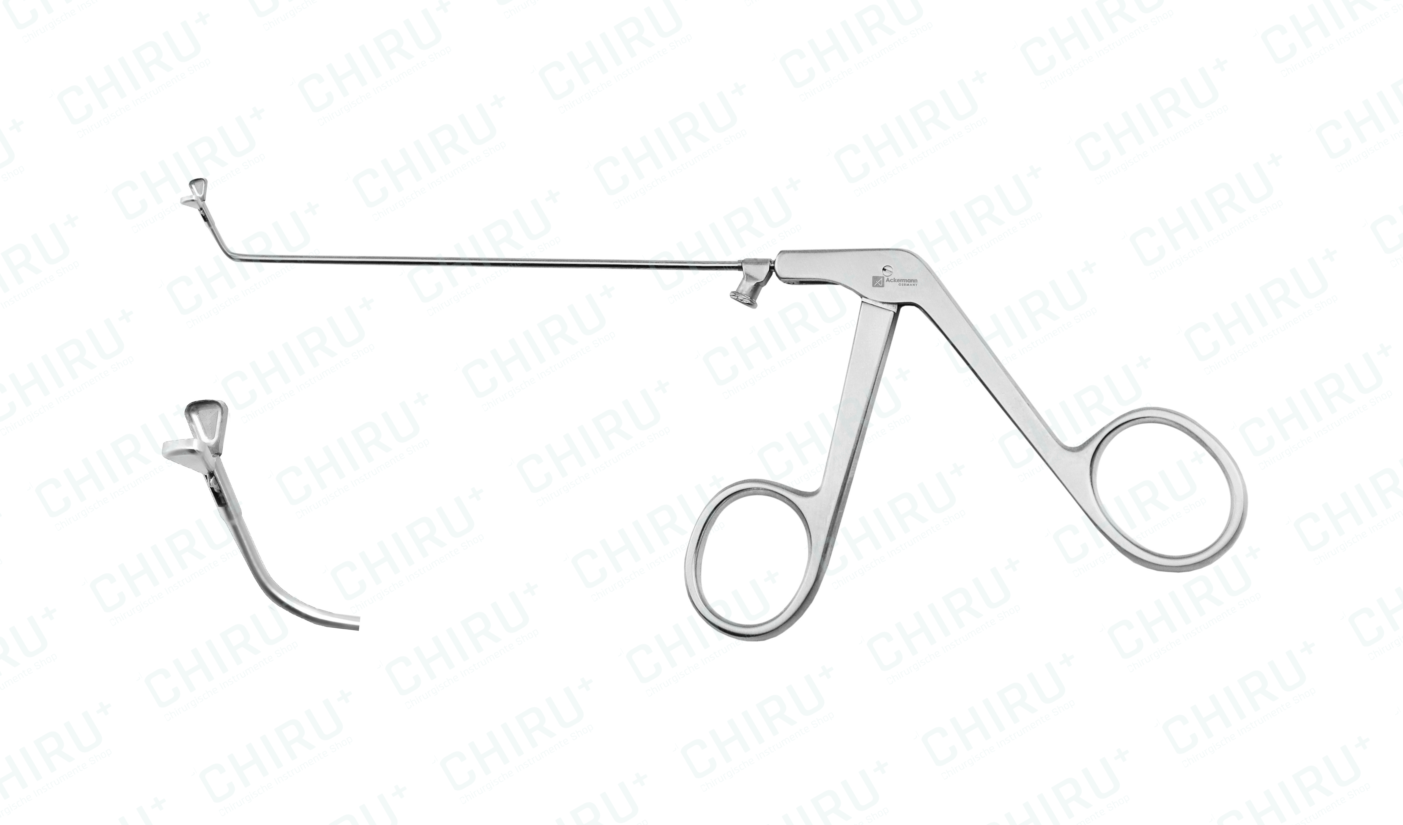 BINNER Polyp Forceps, pear-shaped, horizontal opening, 13 cm