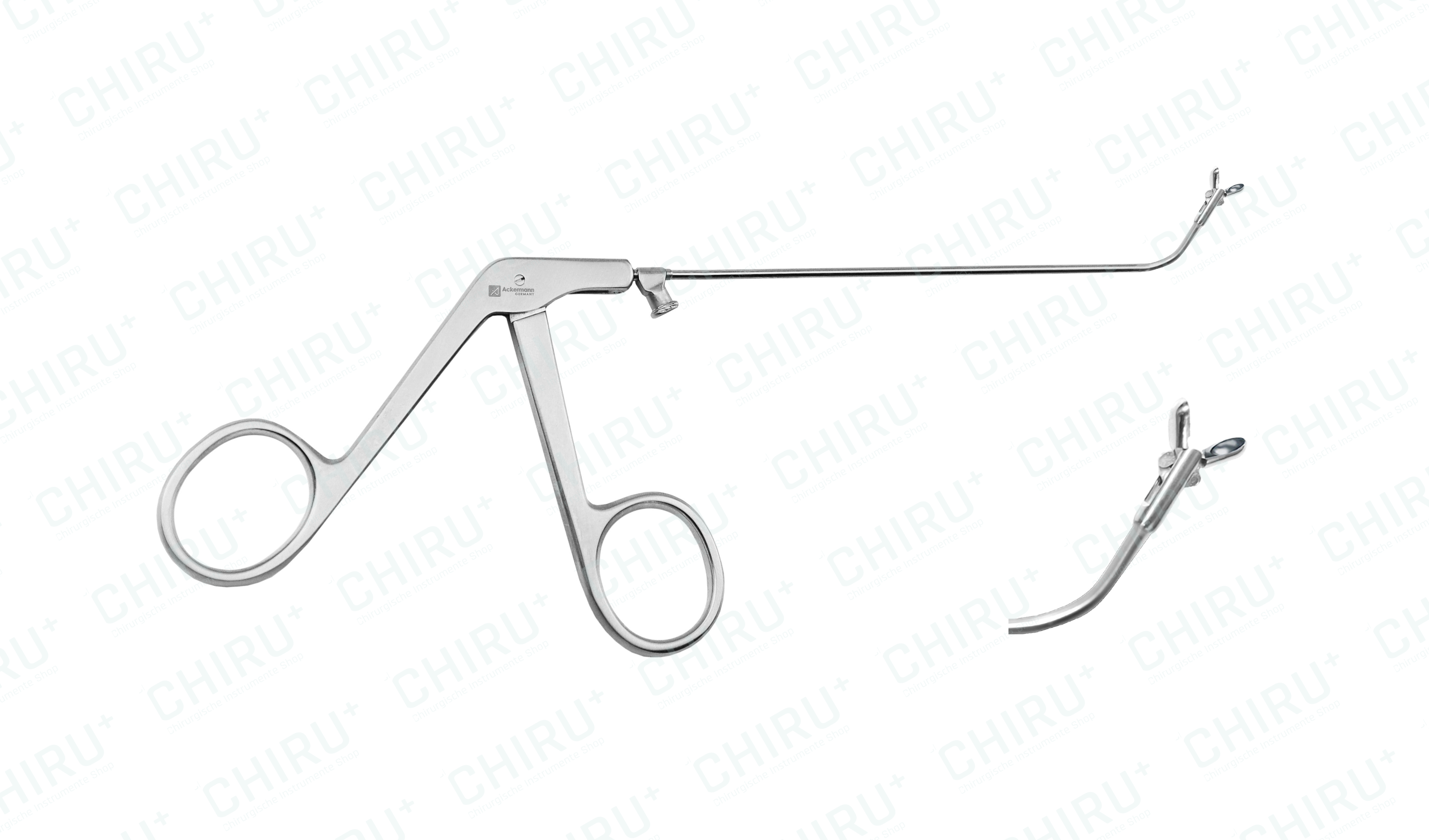 KUHN-BOLGER giraffe forceps, vertical, 13 cm, 55° upturned