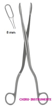 WINTER placenta forceps, fig. 1, 28 cm (11"), curved WINTER placenta forceps, fig. 1, 28 cm (11"), curved