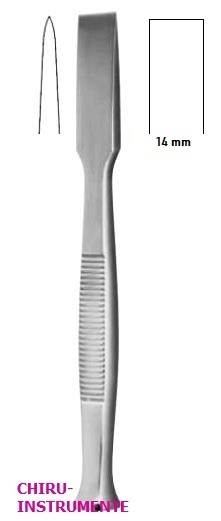 OSTEOTOM, Meissel, 14mm, 13,5cm