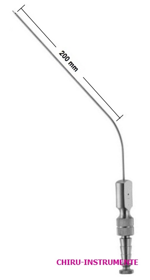 FERGUSSON suction tube, 200 mm, Ø 3.0 mm, 21 cm (8 ¼")