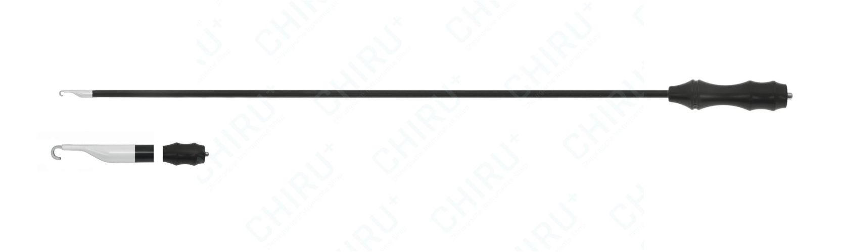 L-Hakenelektrode mit Keramikspitze, monopolar, Ø 5 mm