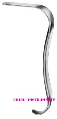 KRISTELLER vaginal retractor, fig. 2, 115 x 17 mm