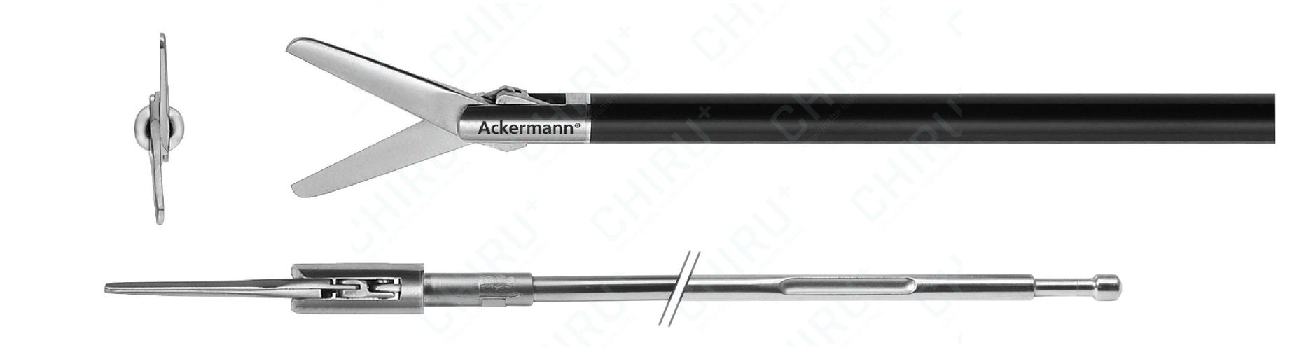 Metzenbaum, gerade, Ø 5 mm, 330 mm, XPress Lock™