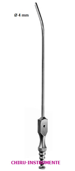 ADSON aspiration tube, tip Ø 4 mm, 21 cm (8 ¼") ADSON aspiration tube, tip Ø 4 mm, 21 cm (8 ¼")