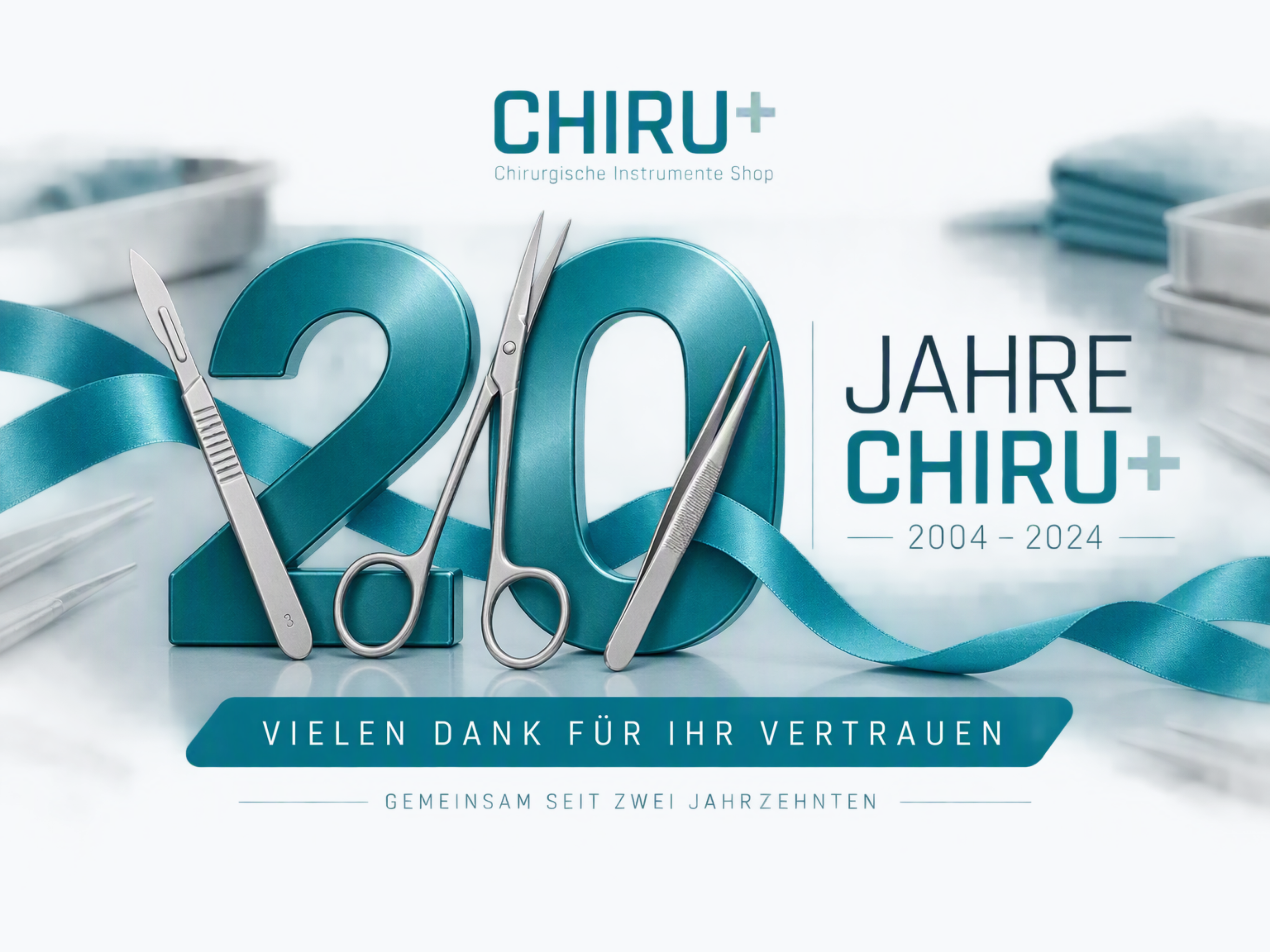 20 Jahre CHIRU+ – Danke für Ihr Vertrauen
