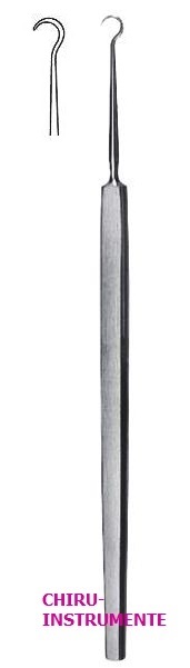 FRAZIER-Häkchen (Dura), 18cm, stumpf