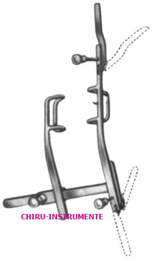 ARRUGA Lidsperrer, links beweglich, 7cm