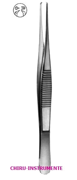 ELSCHNIG Fixier Pinzette, 1x2 Zähne 11cm ELSCHNIG Fixier Pinzette, 1x2 Zähne 11cm