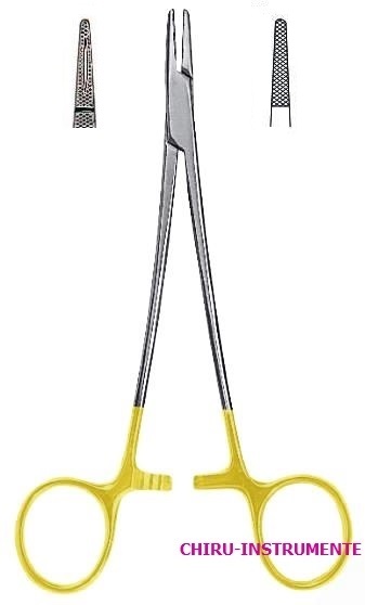 CRILE-WOOD Nadelhalter, 18 cm,Hartmetall (TC) 