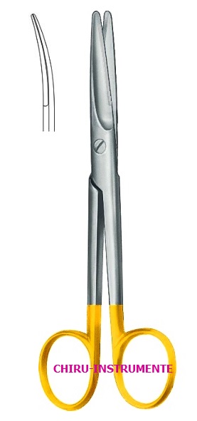 MAYO Schere,gebogen, 23 cm, Hartmetall (TC) MAYO Schere,gebogen, 23 cm, Hartmetall (TC)