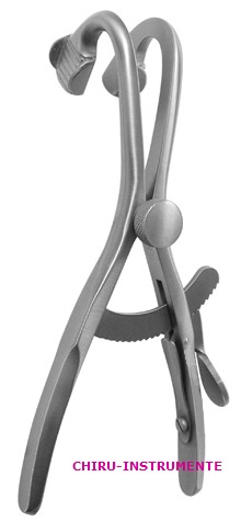 DENHART mouth gag, 12 cm (4 ¾"),serrated jaws, inside lock DENHART mouth gag, 12 cm (4 ¾"),serrated jaws, inside lock