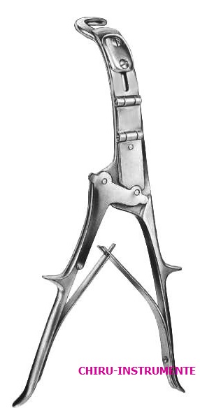 BRUNNER rib spreader, 28 cm (11"), for left-handers