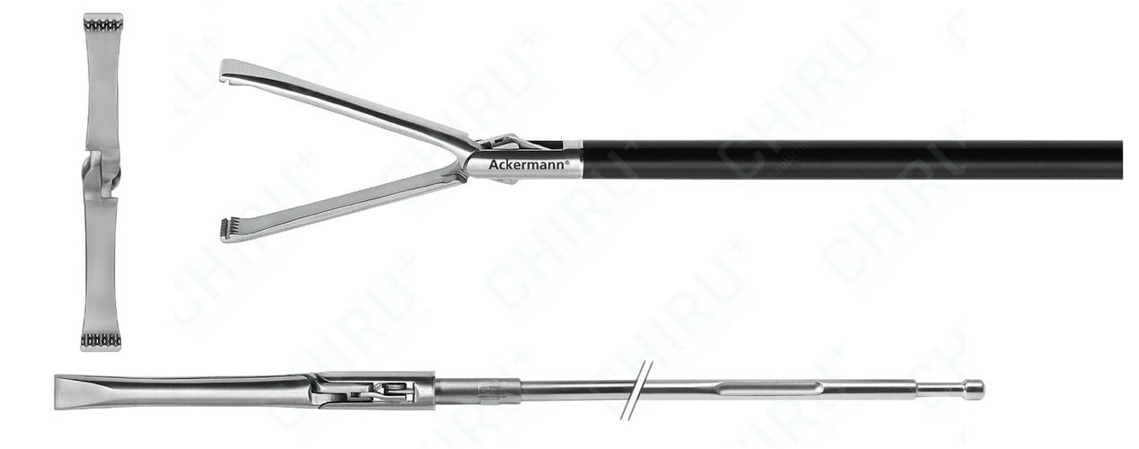 Allis atraumatische Greifzange, Hartmetall, Ø 5 mm, 330 mm, XPress Lock™