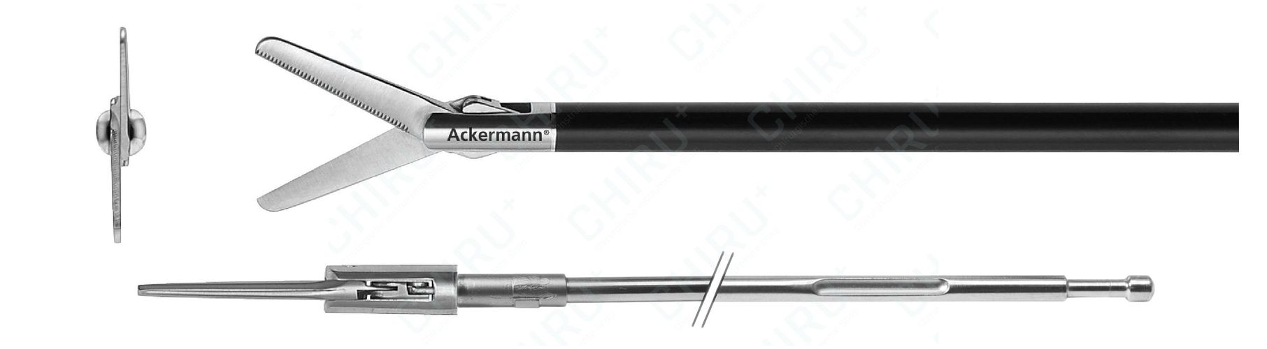 Metzenbaum, gerade, gezahnt, Ø 5 mm, 330 mm, XPress Lock™