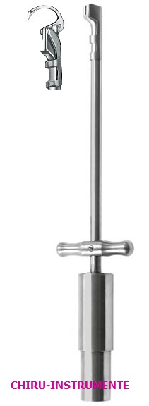 YOUNG-HRYNTSCHAK boomerang needle holder, 25 cm (10")