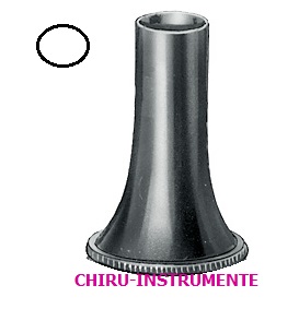 ZOELLNER Ohrspekulum, oval, 8,5x9,5mm ZOELLNER Ohrspekulum, oval, 8,5x9,5mm
