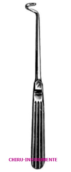 NELSON Unterbindungsnadel, rechte Hand, stumpf, 24,5cm